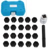 YIYIBYUS Wheel Locking Key 22Pcs Car Wheel Locking Key Set
