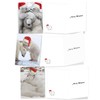 The Best Card Company - 10 Christmas Animal Cards with