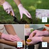Arnomed Nitrile Disposable Gloves, Pack of 100, Pink L Latex-Free
