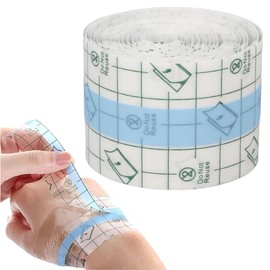 Cinta Impermeable De Protección Heridas Y Tatuaje Adhesivo Vendaje Transparente Venda Adhesiva Impermeable Rollo de Película Utilizado Vendaje para Tatuajes Deportes