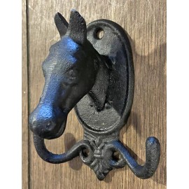 Horse Hat Hook - Iron