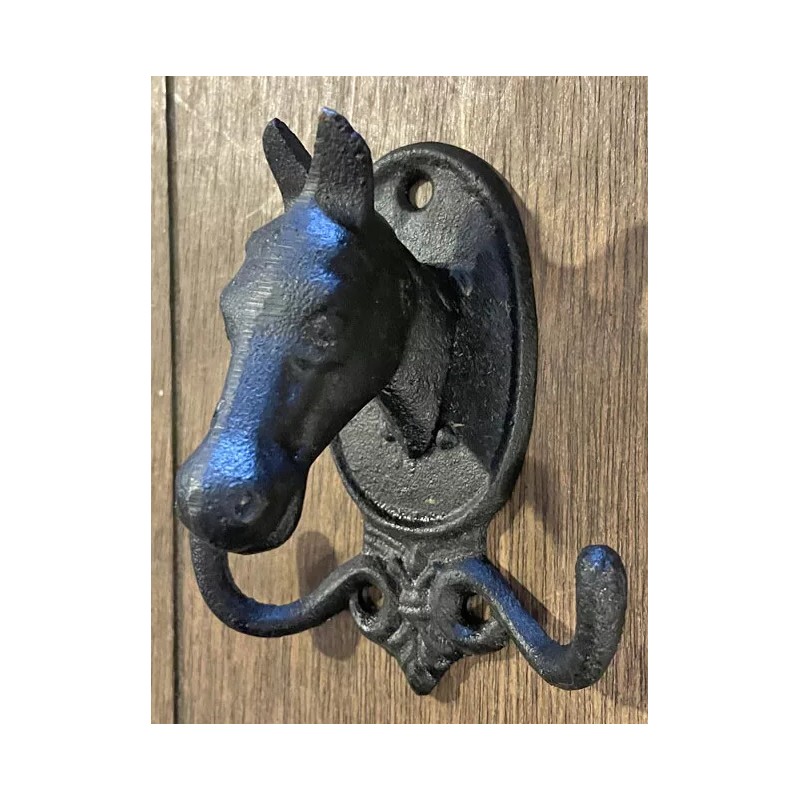 Horse Hat Hook - Iron