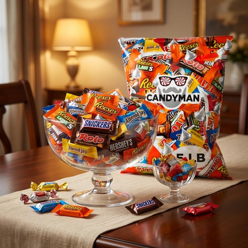 Bulk Chocolate Candy Variety Pack 5 lbs – Candyman Assorted