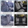PU Leather Car Seat Covers Front Rear For Subaru Outback