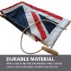 NWFlags Union Jack Hand Stitched Flag with Rope & Toggle