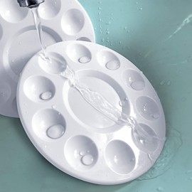 Hulameda Hulameda 4ps-Paint Tray Palettes, Paint Pallet, Paint Holder, Painting Palette, Plastic Palette, Paint Tray Pallets for Kids to Painting or Have a Birthday Painting Party