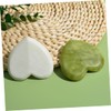 Minkissy Natural Jade Scraper for Face and Eye Massage Heart