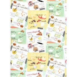 ARKRAFT Gift Wrap Set 3 Sheets XXL 90 x 65 cm Plastic-Free Packaging Paper FSC (18-9169)