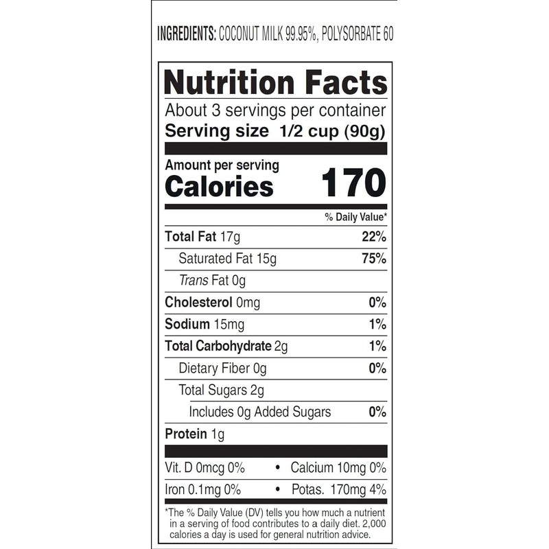 Aroy-D Coconut Milk 8.5 Fluid Ounce (250ml) (Coconut Milk 8.5oz,