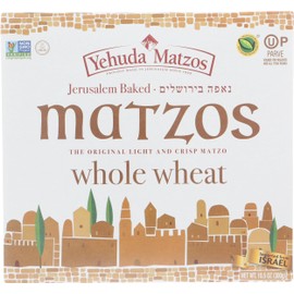 YEHUDA MATZO THIN DAILY WHL WHEAT 10.5 OZ (Pack of 6)