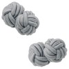 gum cuffs grey (rubber cufflinks, cufflinks) nsgum005-17
