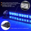 Xprite Emergency Dash Strobe Light Aluminum w/Upgrade Suction Cups, Interior