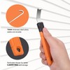 Vinyl Siding Removal Tool - Extra Long Handle, Steel Blade,