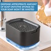 Richenda 2-in-1 Soap Dispenser with Sponge Holder-Dish Soap Dispenser for