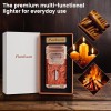 Pumboom All-in-One Torch Cigar Lighter with Built-in Cigar Cutter V