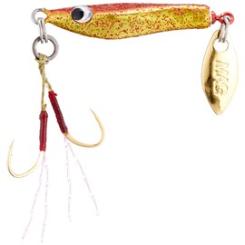 HARIMITSU Metal Jig Crepe Jig 0.07 oz (2 g) 01 Akkin MBJ04