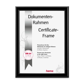 Hama Black Plastic Polystyrene Photo Frame 21 x 30 cm