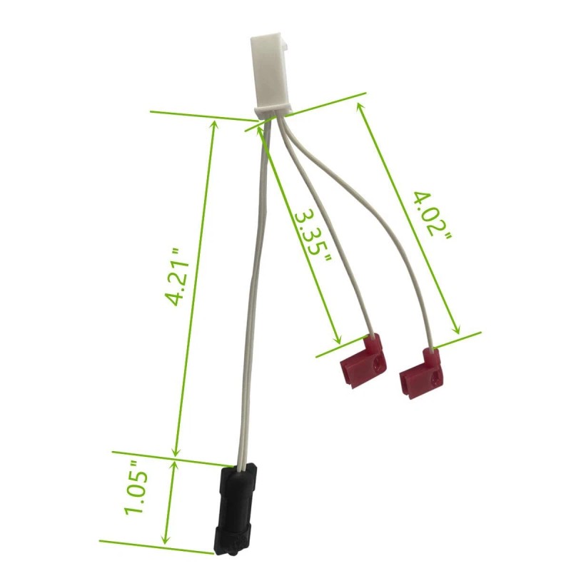 ta-3571 For Norcold 618548 RV Refrigerator Lamp and Wire Thermistor