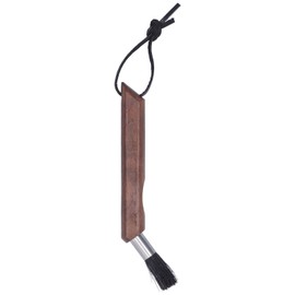 Coffee Grinder Cleaning Brush Curved Wood Handle Brush for Home Kitchen Coffee Machine Cleaning Tool