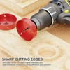 Fivelake 5-1/8 Inch M42 HSS Hole Saw - 130mm Bi-Metal