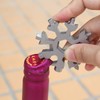 20 in 1 Snowflake Multi Tool,Cool Christmas Stocking Stuffer, Durable