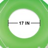 Poolmaster Neon Frost Large Swimming Pool Float Inner Tube, Green