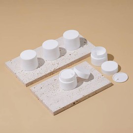 White cream container 15g / 백색크림용기 15g