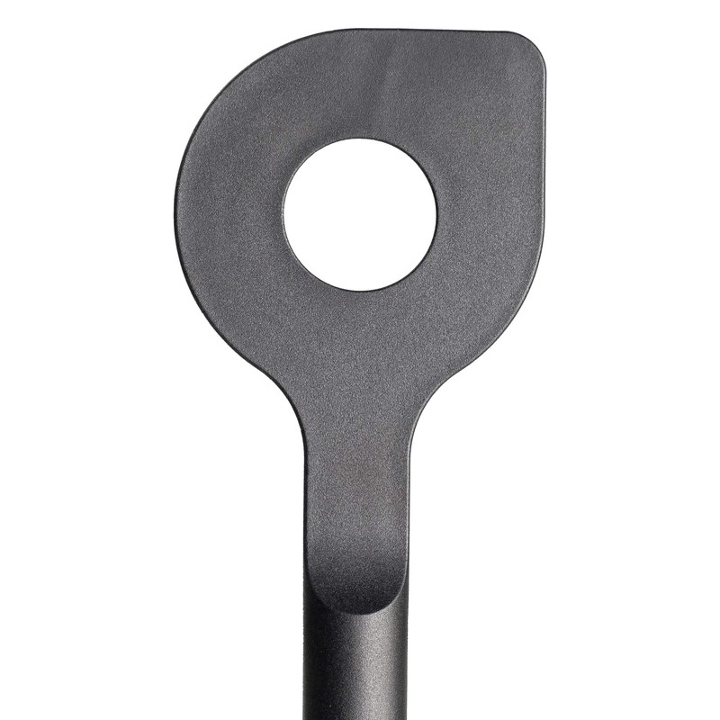 rena germany® Cooking Spoon 30.5 cm Hanging Plastic Black Made