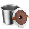 RETHONE K Cup Reusable Coffee Pods, Stainless Steel Reusable K