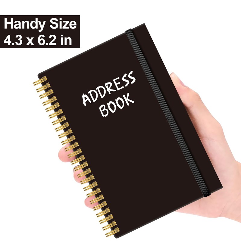 Address Book with Alphabetical Tabs - Telephone & Address Book