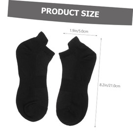 Ipetboom 4 Pairs Unisex Low-Cut Running Cotton Socks Comfortable Lightweight Breathable for Seasons for Sports and Casual Wear