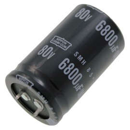 Elko Capacitor Radial 6800µF 80V | Snap-in Electrolytic Capacitor up to 85°C | 6800uF Electrolytic Capacitor from United Chemi-Con