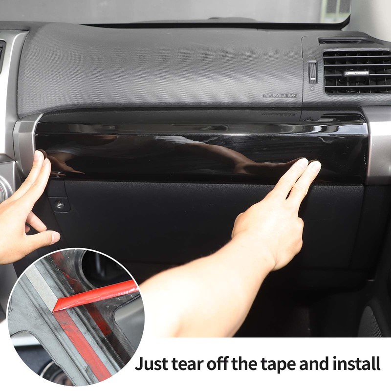 Hoolcar Co-Pilot Passenger Panel Trim Interior Passenger Dash Trim Cover