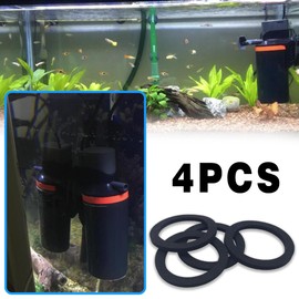 xcivi 4PCS Foam Rubber Gasket Replacements Compatible with MarineLand Magnum (ML90770) Polishing Internal Canister Filter Water Filter Gasket Repair