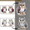 Screen Door Magnets Decal 2 Pairs (4pcs) Cute Owl Pattern