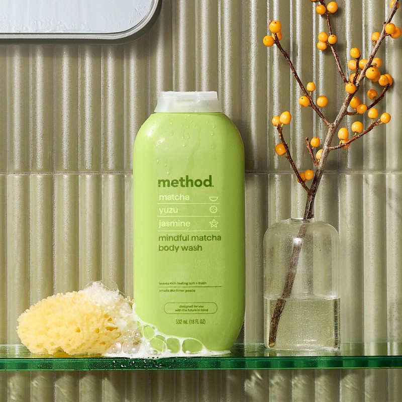 Method Body Wash, Mindful Matcha, Matcha + Yuzu + Jasmine