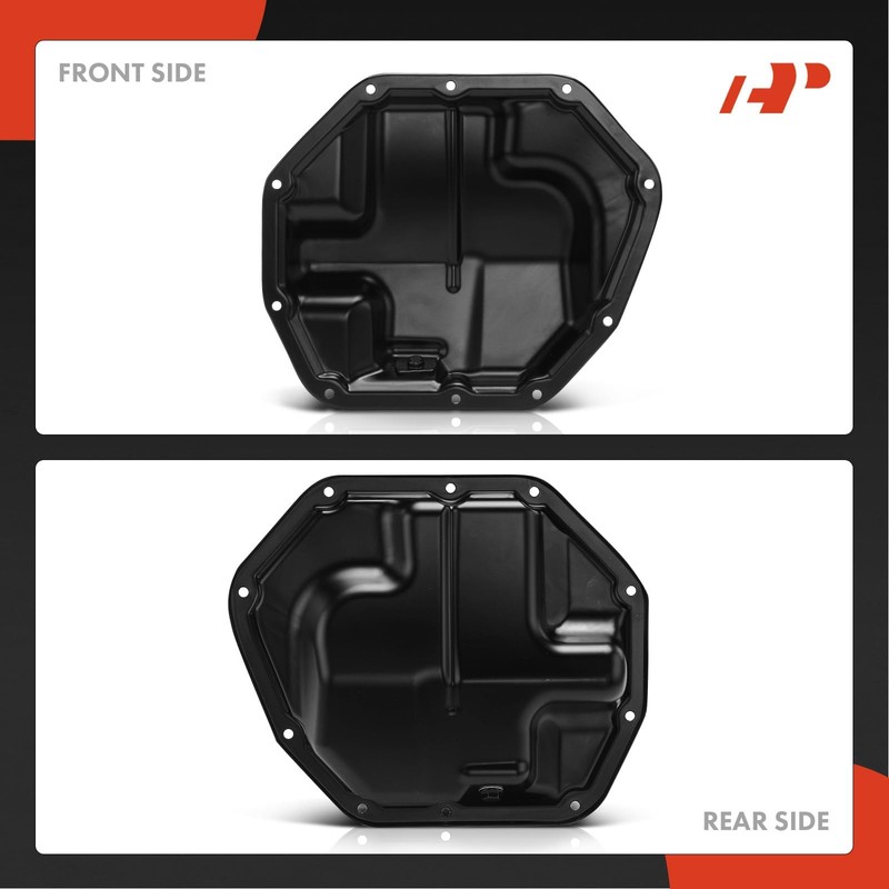 A-Premium Lower Engine Oil Pan Sump with Drain Plug Compatible