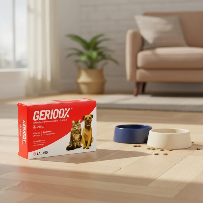 Ge-riox 30 Tab 2 Pack Suplemento Para Perro