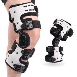 OA Unloader Knee Brace, Support for Arthritis Pain, Osteoarthritis and Bone on Bone Knee Joint Pain, OA Knee Brace Adjustable Metal Medial & Lateral Knee Support