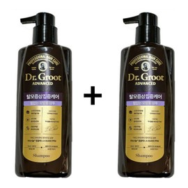 Dr. Groot Hair Loss Prevention Weak Hair Shampoo 400ml / 닥터그루트 탈모방지 힘없는 모발 샴푸 400ml X 2개입 비듬 두피 손상케어 저자극 탈모증상완화 샴푸