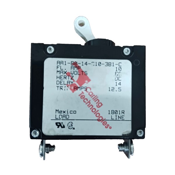 Carling Technologies AA1-B0-14-610-381-C 10 Amp Circuit Breaker Toggle Switch