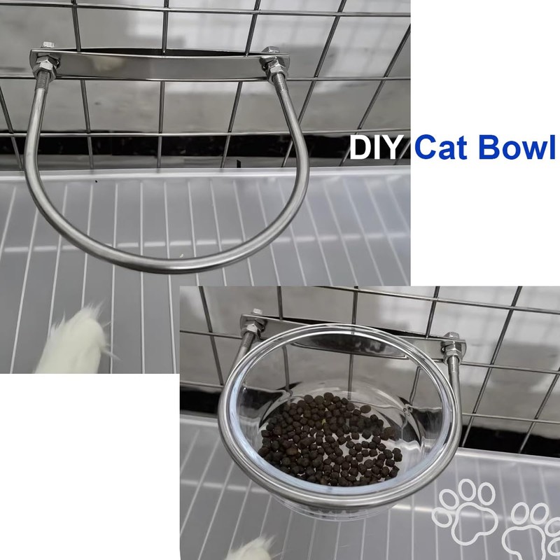 FamlTol M8 U-bolt 89 mm inner width, round steel shackle