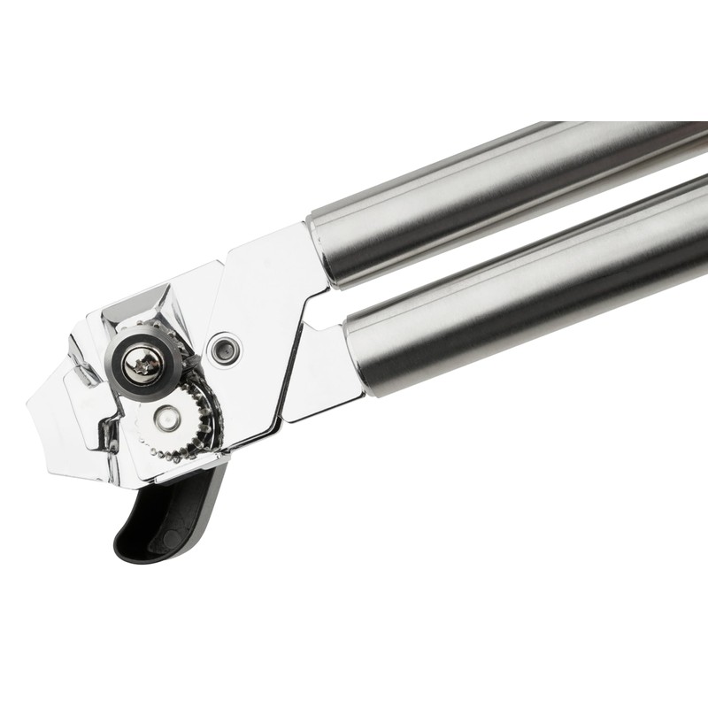 Chefkoch trifft Fackelmann - Premium Stainless Steel Can Opener, Chrome-Plated
