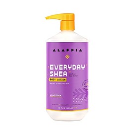 Alaffia Alaffia everyday body care shea lotion lavender, 32 ounce