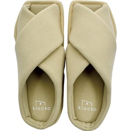 [Hyundai Department Store] Cleaning Cloth Slippers klocka BE Size: Women's One Size Fits Most (Approx. 9.1 - 9.6 inches (23.0 - 24.5 cm)