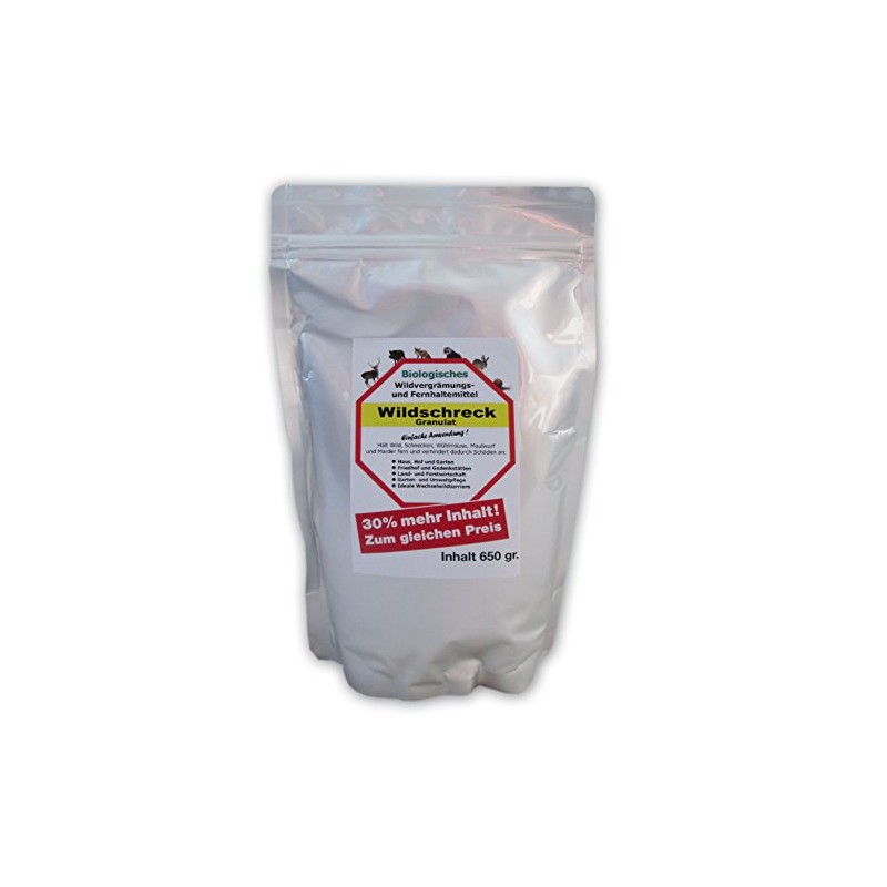 Wildschreck Granules 10290 – Organic Wild Deterrent and Retention Agent