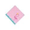 Flamingo Beverage Napkins - Party Supplies - Print Tableware -