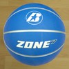Baden Men's Zone Rubber Basketball, Indoor and Outdoor Ball, Blue,
