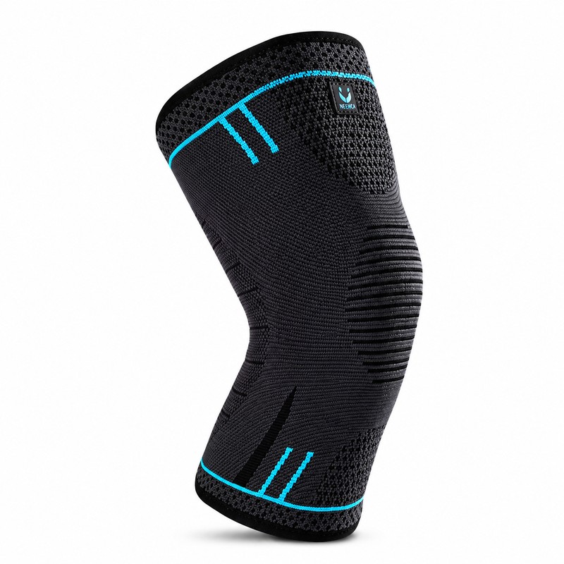 Compression Knee Sleeve for Sports Support – Breathable Anti-Slip Knee