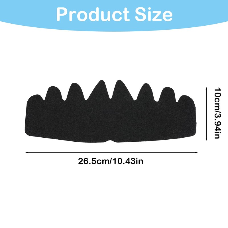 6 Pcs Hat Sweat Liner Ball Cap Sweat Protectors Padding